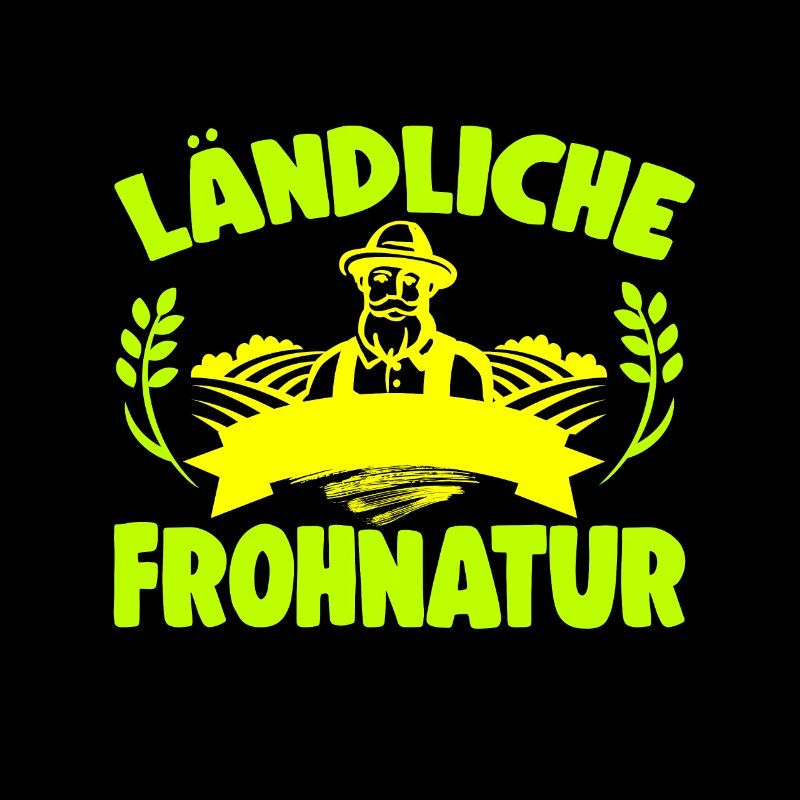 Nachwuchs Landwirt Heugabel Held Bauern