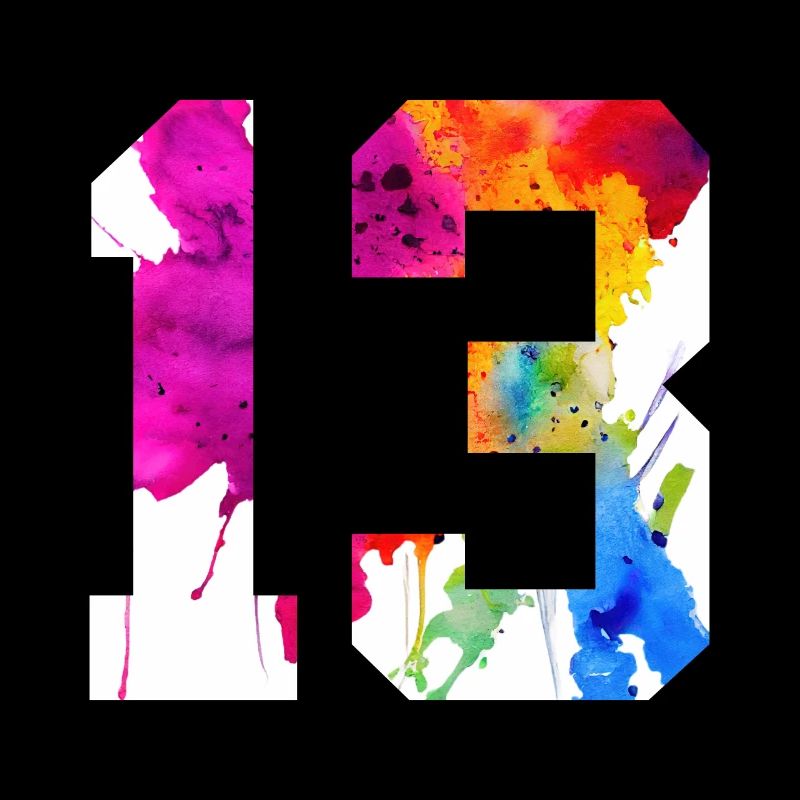 NUMÉRO 13 ANS 13ÈME ANNIVERSAIRE