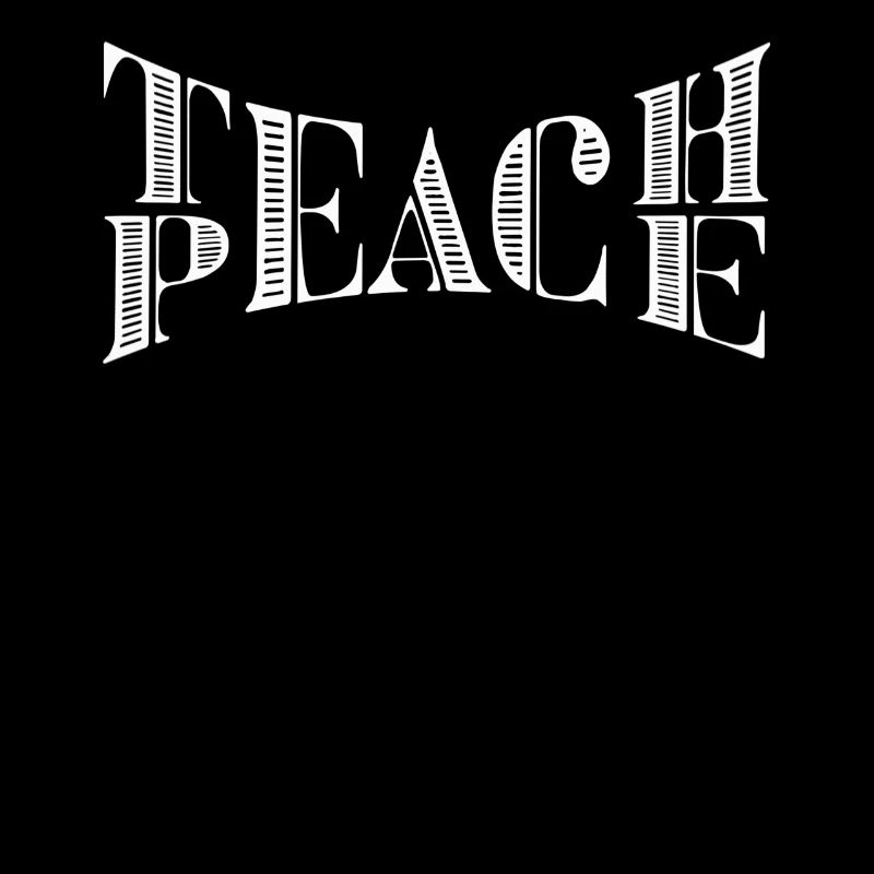 Teach Peace Word Game Groovy Hippie Teacher