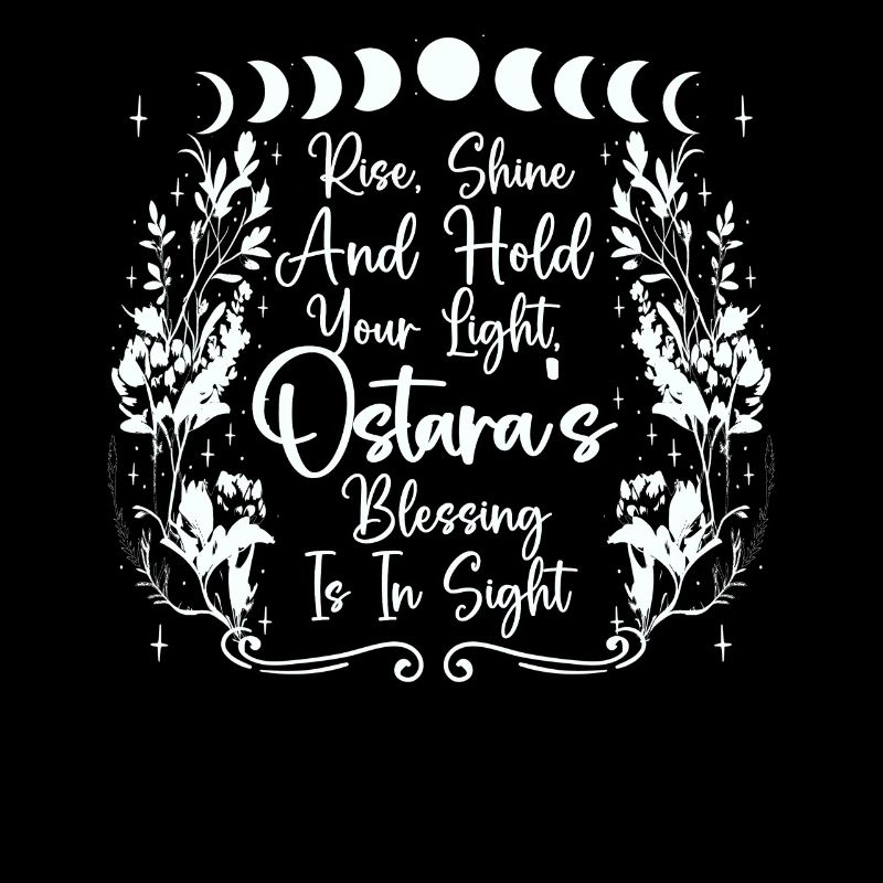 Ostara Witch Moon Eostre Printemps Oriental