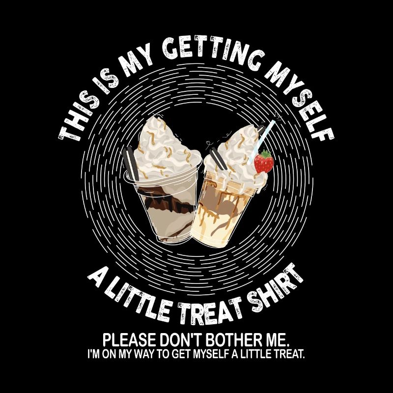 Cremiges Eisbecher-Dessert Stört mich nicht