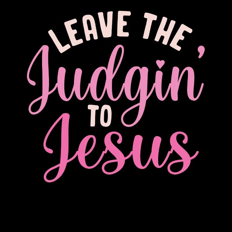 Überlassen Sie das Urteil Jesus