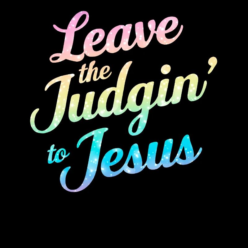 Überlassen Sie das Urteil Jesus