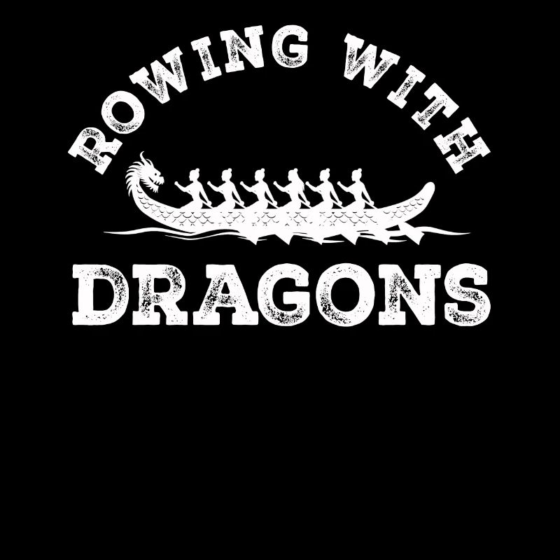 Rudern mit Drachen Drachenboot