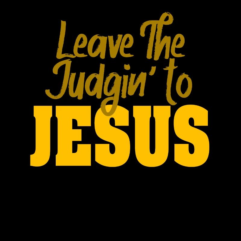 Überlassen Sie das Urteil Jesus