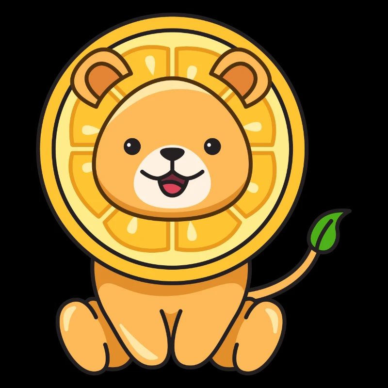 Lion Lemon Design for Lions Lovers