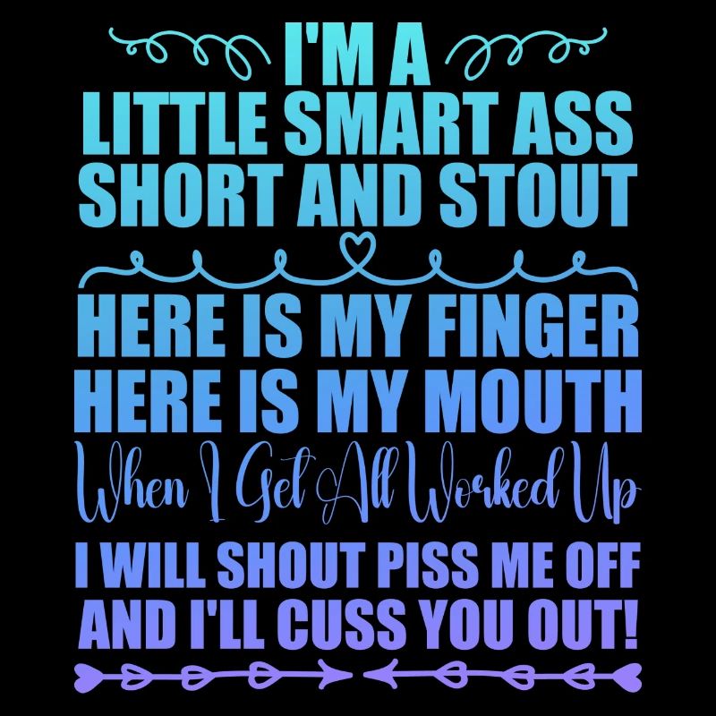 Ich bin ein kleiner Klugscheißer, kurz und stämmig