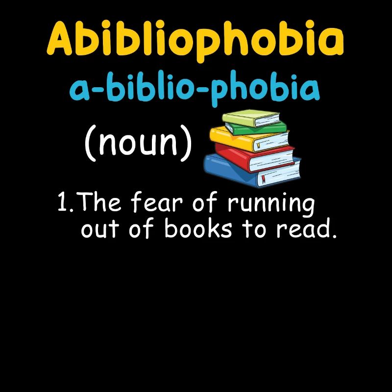 Abibliophobia Bookworm Livres de lecture