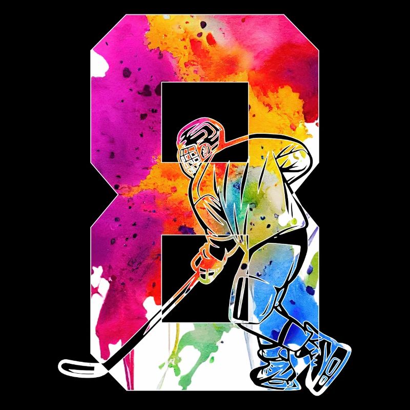 NUMMER 8 EISHOCKEY 8. GEBURTSTAG