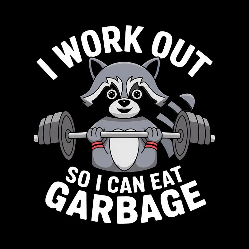 Fitness Waschbär Workout