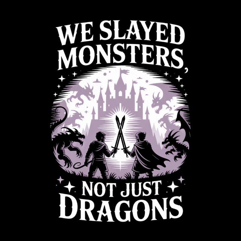 Conception héroïque épique avec des dragons