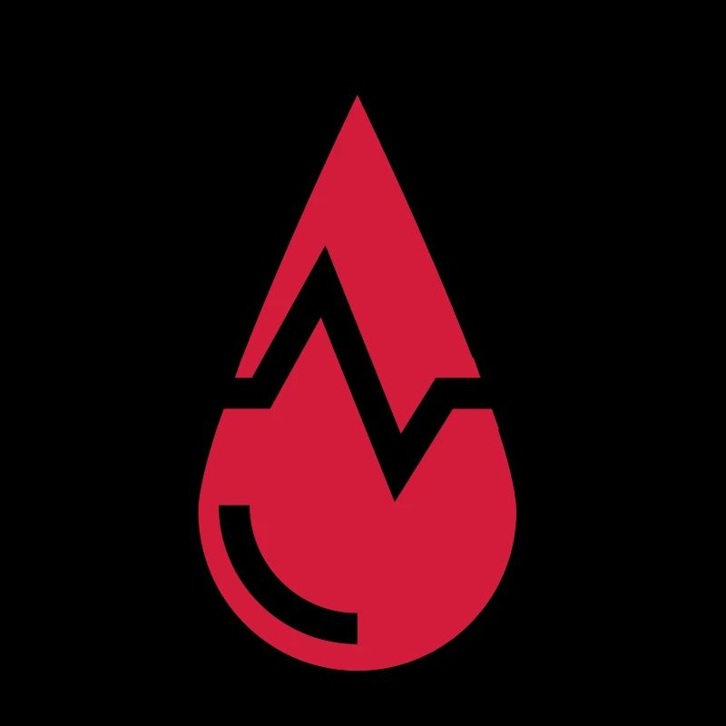 Sang de la pression artérielle, gouttes de sang