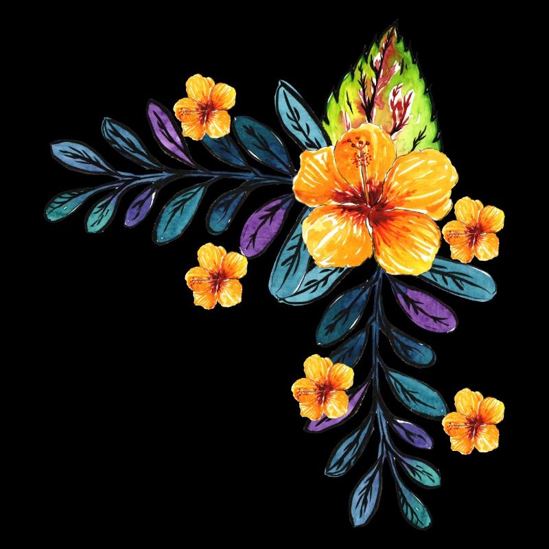 Des fleurs