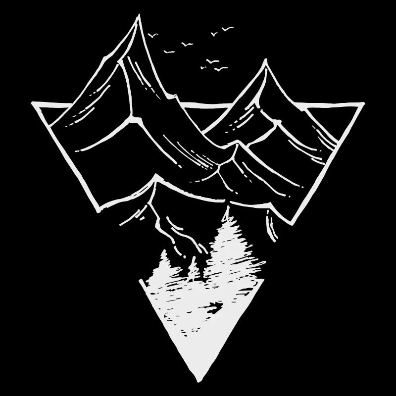 Triangle, Mountains & Forest