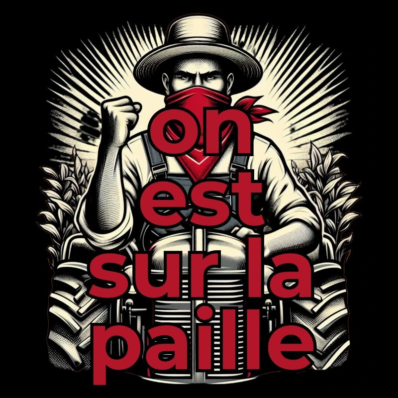 On est sur la paille
