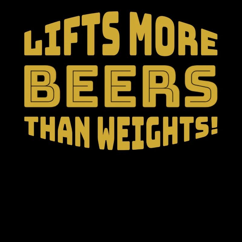More Beer, Less Squats (Gift, Party, Relax)