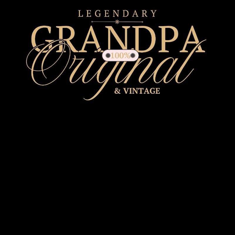 Vintage Grandpa Design – einzigartige Geschenkidee!