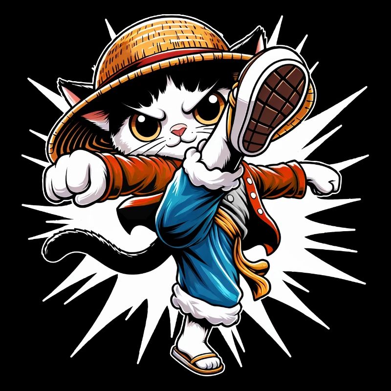 Anime Katze Lustige Tiere