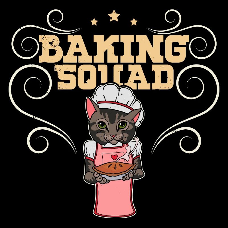 Cat Dessert Pastry Baking Gift