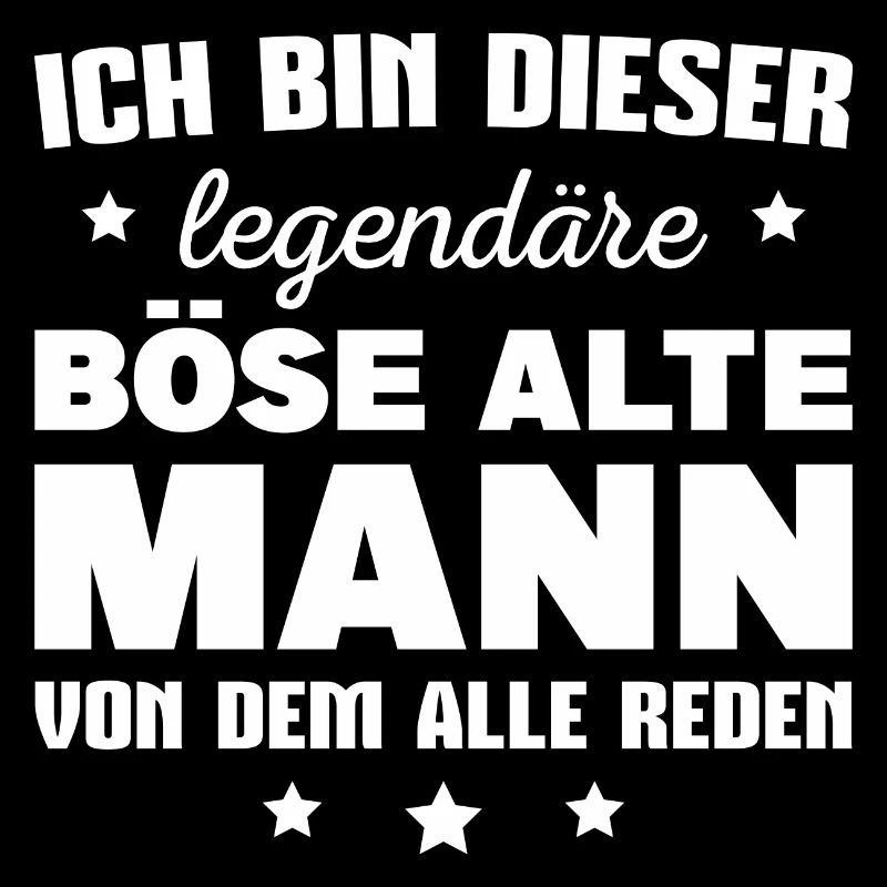 Sarkasmus Böser Alter Mann