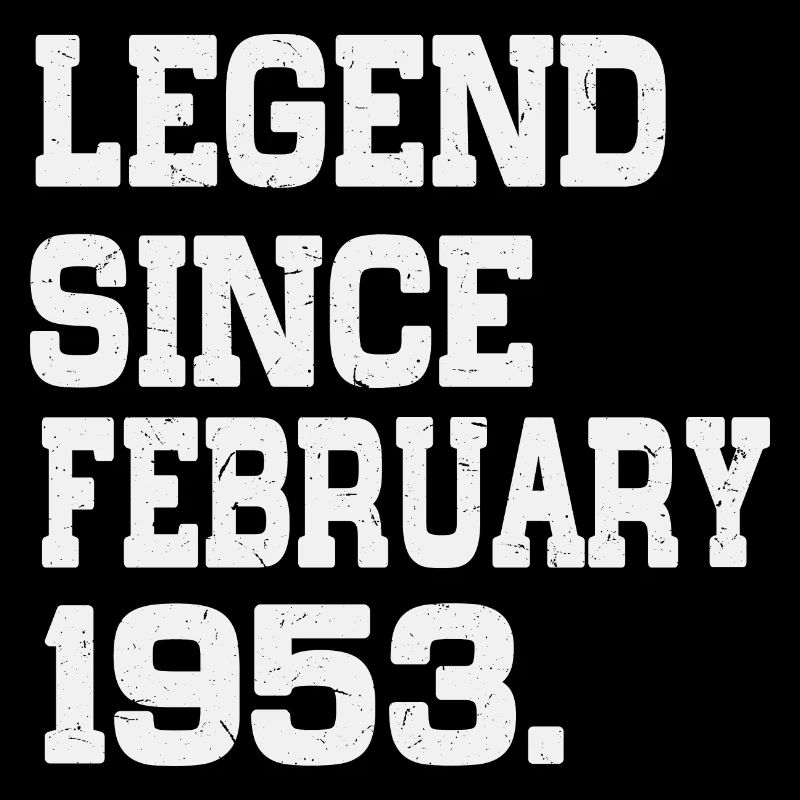 February Born 1953 Birthday Gift
