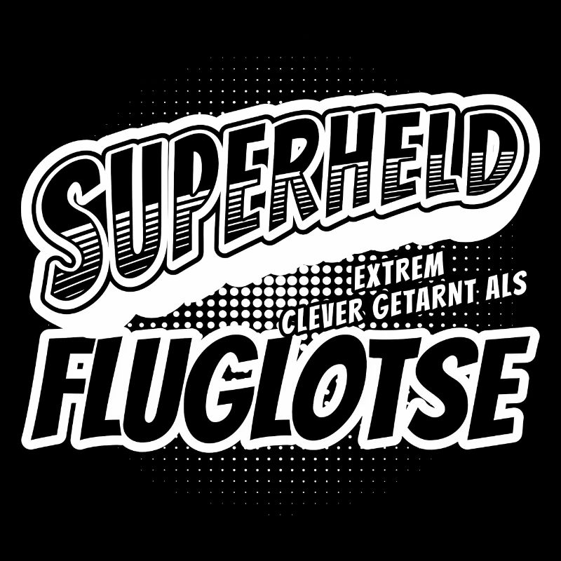 Superheld, clever getarnt als Fluglotse