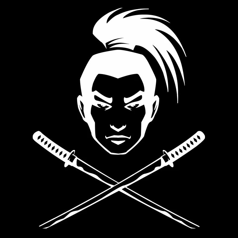 Ein japanischer Samurai