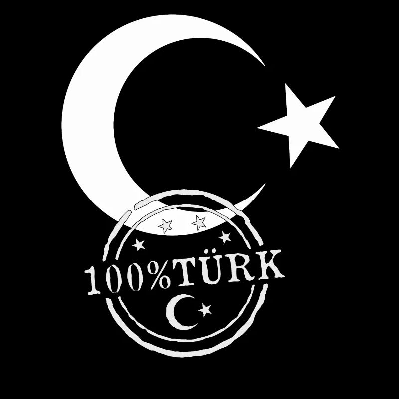 Drapeau turc 100% turc
