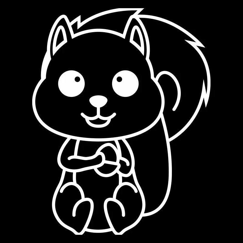 Eichhörnchen Comic Tier