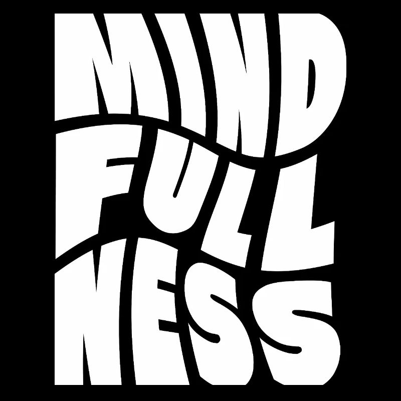 Conception typographique Mindfullness