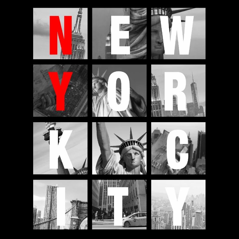 New York City Collage Grid