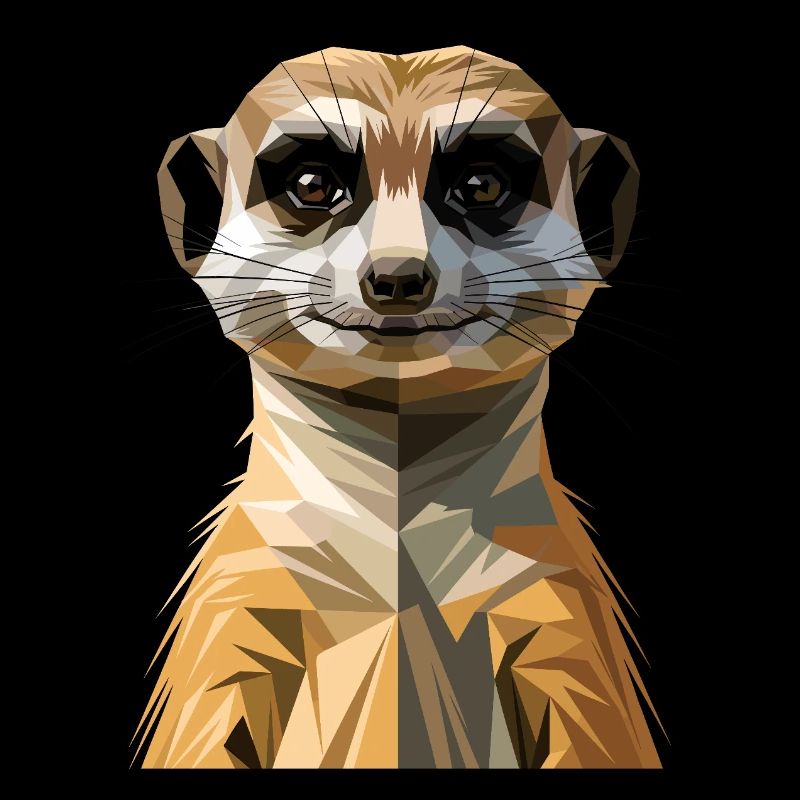 Erdmännchen Meerkat Süßes Surikate Mangusten