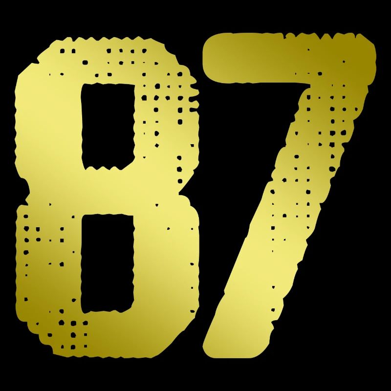 87 Maillot numéro