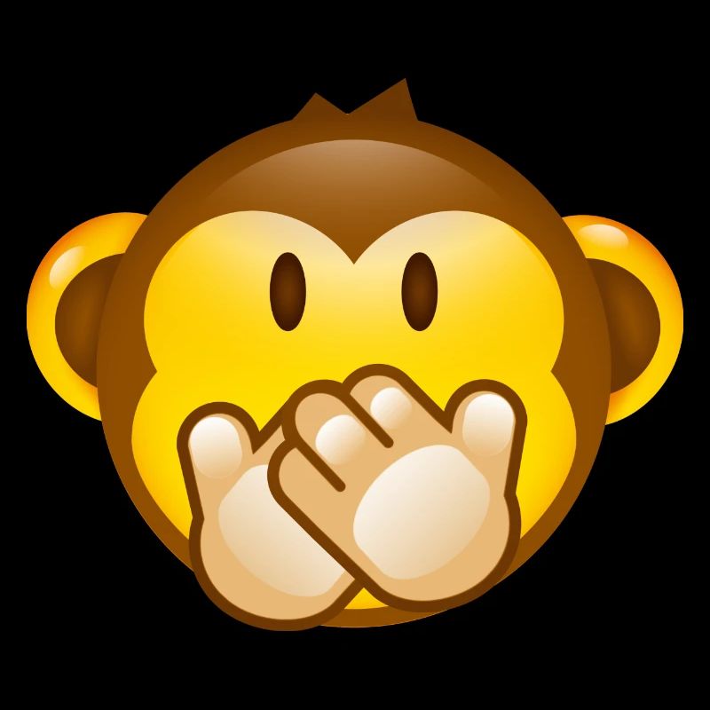 Smiley Monkey -No Saying-