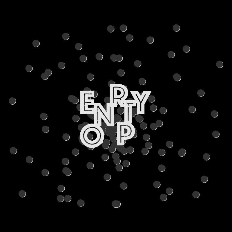 Entropy Disorder Physicist Physics Student Shirt