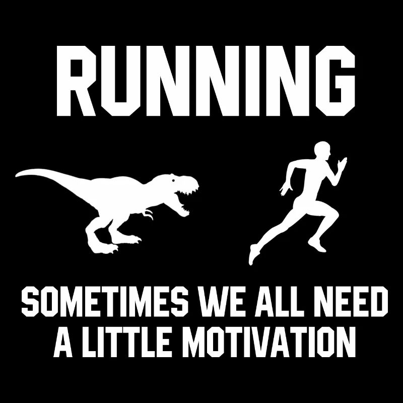 Motivation de course Raptor Chase Drôle de dinosaure