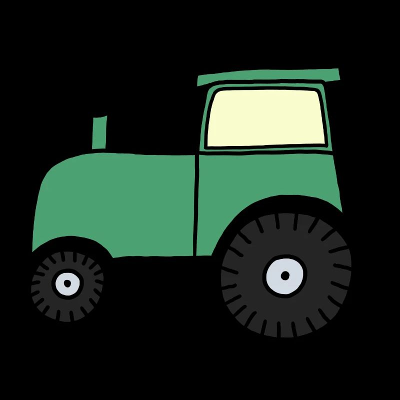 Drawn tractor