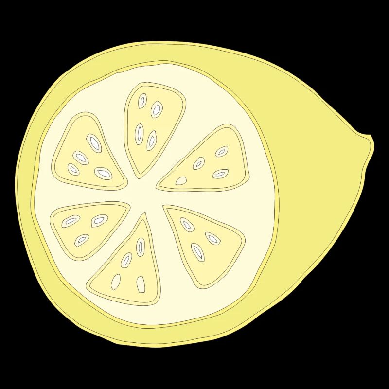 Lemon halved