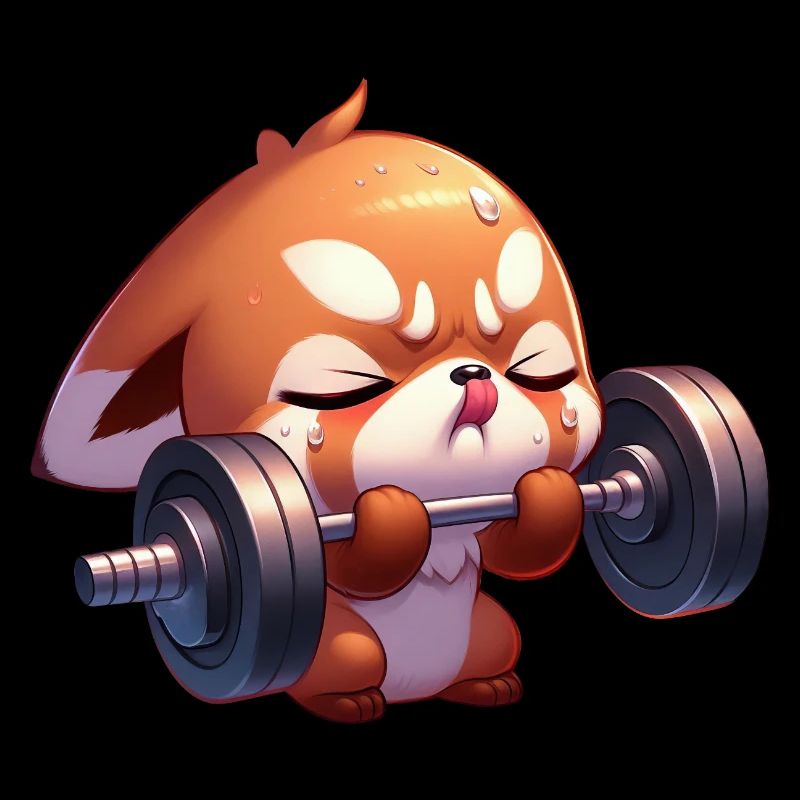 Mignon Shiba Inu Fox Training Chibi Workout