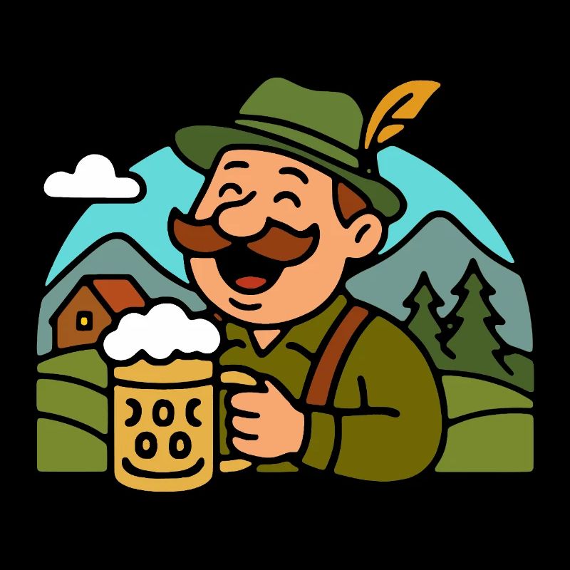 Deutscher German Bavarian Bayer Bier