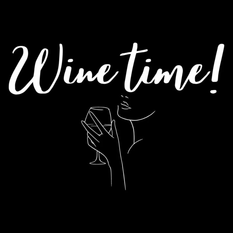 Envie de vin ? Motif moderne pour les amateurs de vin