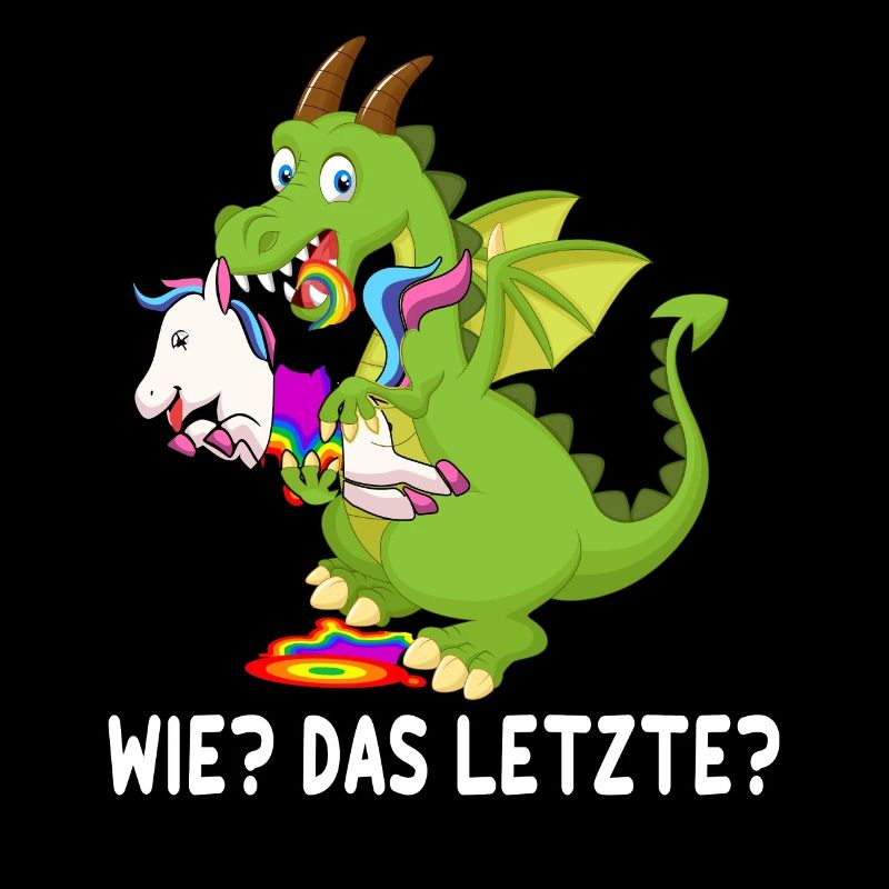 Wie das letzte? | Einhorn von Drache gefressen