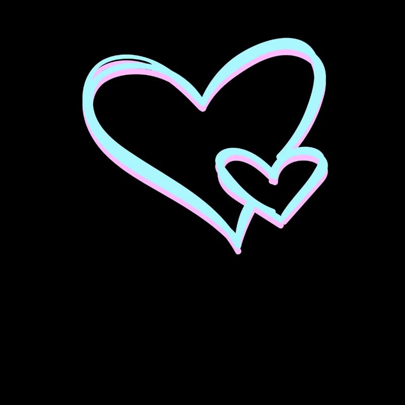 Heart Blue
