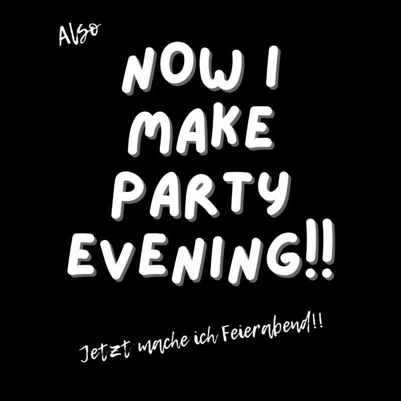 Jetzt mache ich Feierabend.