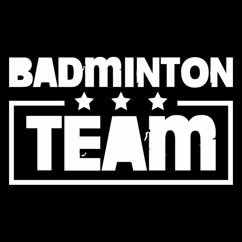 Équipe De Badminton Équipe Coloré