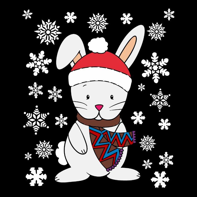 Cadeau de Noël mignon lapin idée cadeau