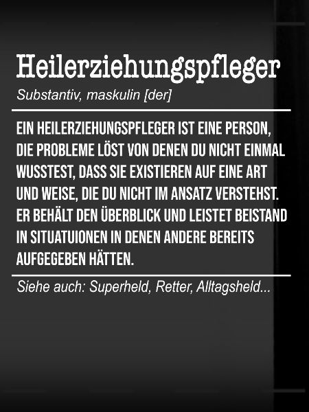 Heilerziehungspfleger Definition