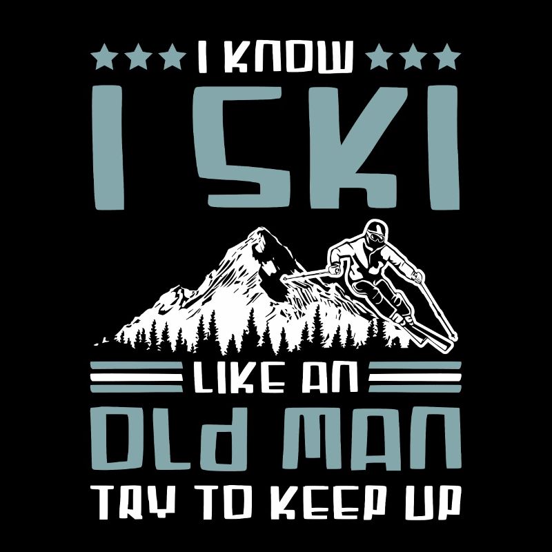 ski old man
