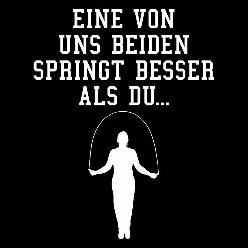 Seilspringen Rope Skipping Cooler Spruch Geschenk