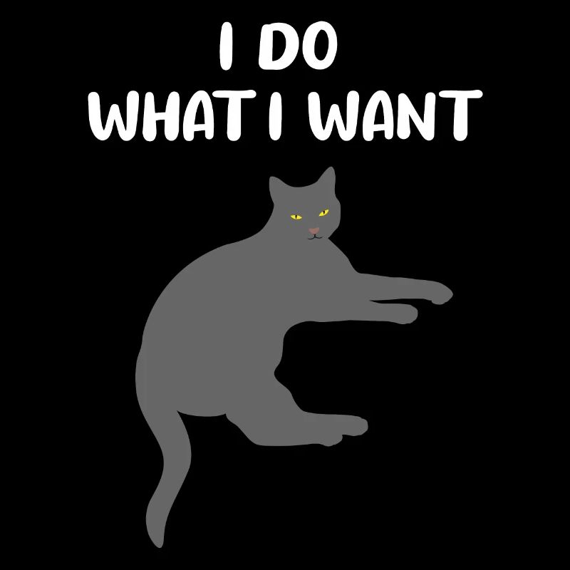 Cat Cheeky Kitten Funny Saying Gift
